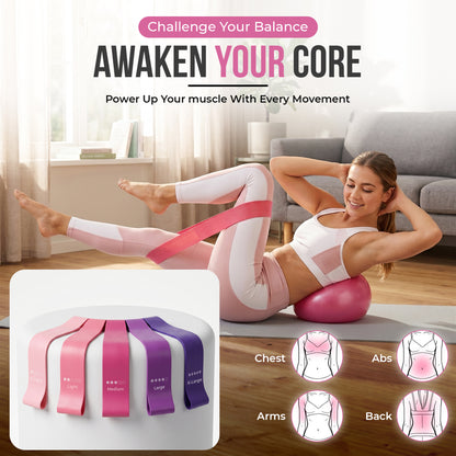 ROSEISIS™ 14-Piece Pilates Equipment Set for Home & Outdoor Workouts